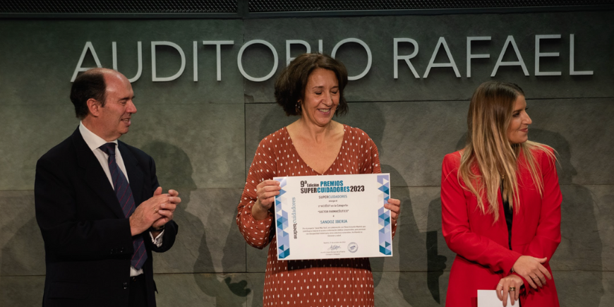 Sandoz Iberia, ganador Premios SUPERCUIDADORES Sandoz Iberia ganador Premios SUPERCUIDADORES