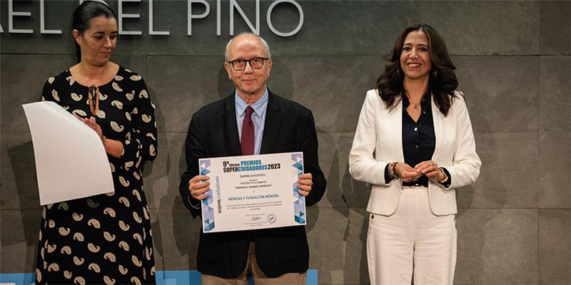 Mémora, fundación ganadora de los premios SUPERCUIDADORES 2023