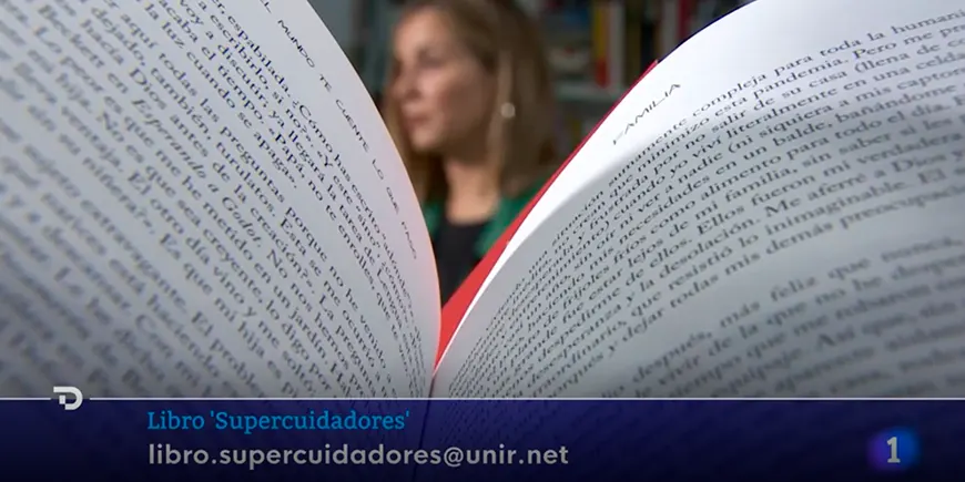 Reportaje TVE sobre el libro de SUPERCUIDADORES
