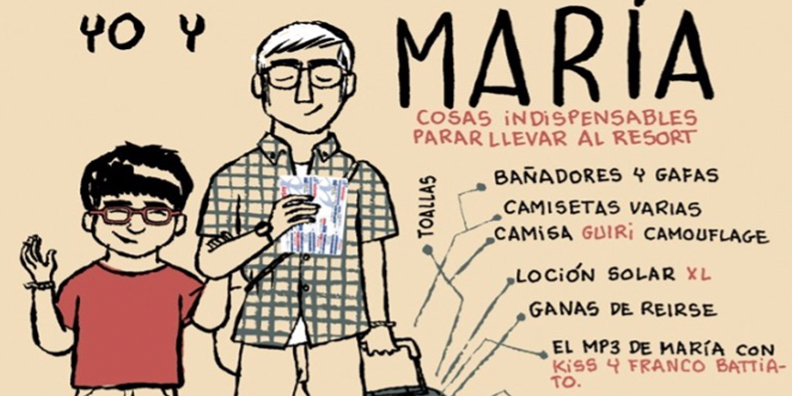 Cómic "María y yo" sobre el Autismo