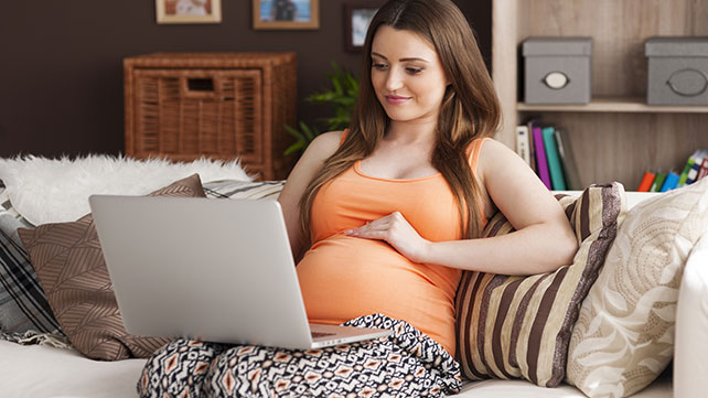 Clase online: consejos para futuras mamás